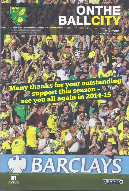 Norwich City FC v Arsenal FC